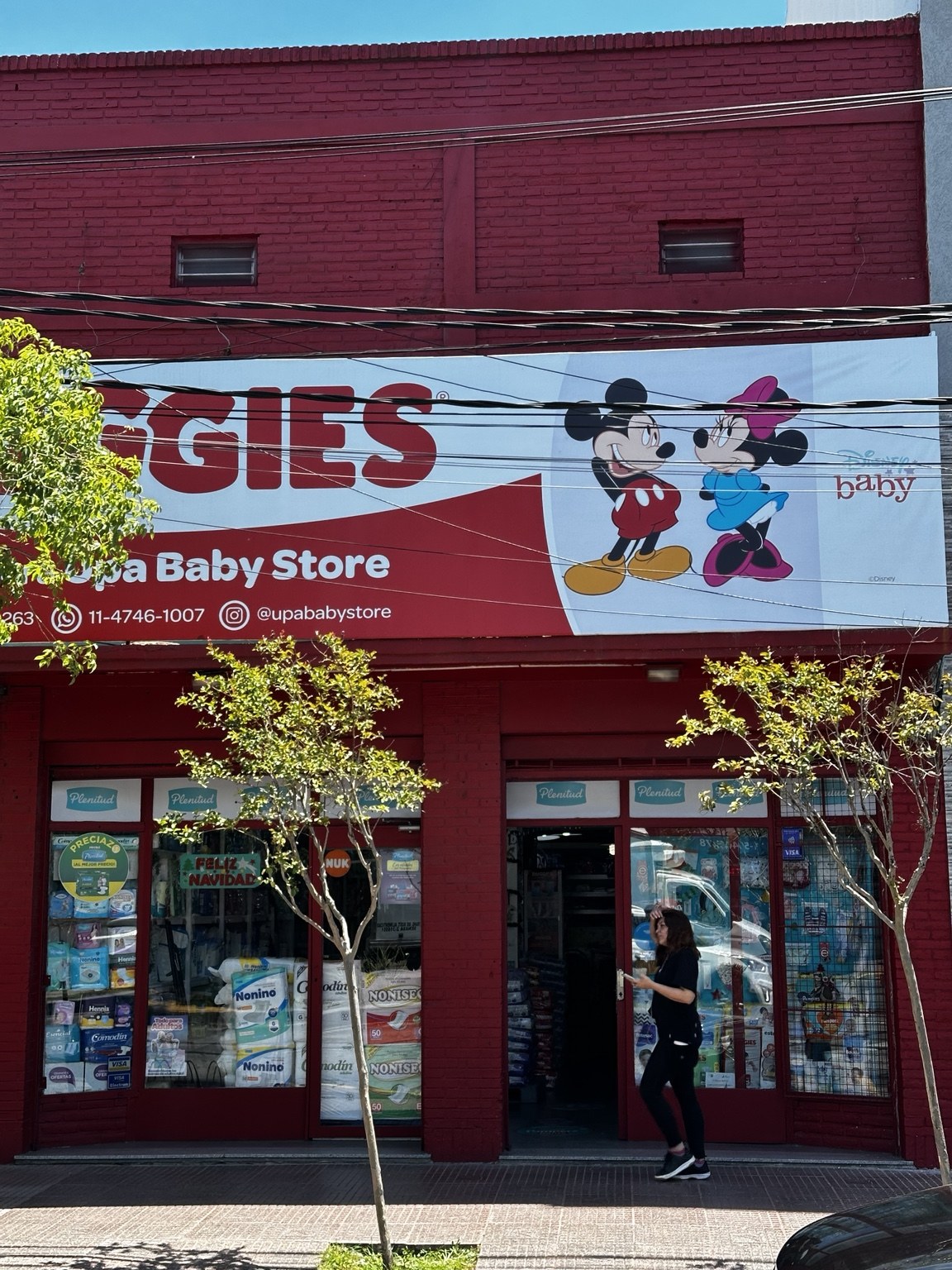 Frente del local Upa Baby Store