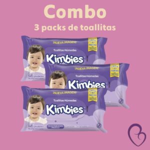 Combo Toallitas Kimbies