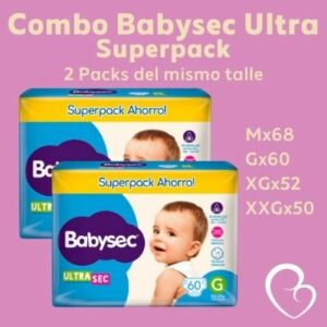 Combo Babysec Ultra Superpack